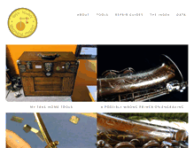Tablet Screenshot of opensourcesaxophoneproject.com